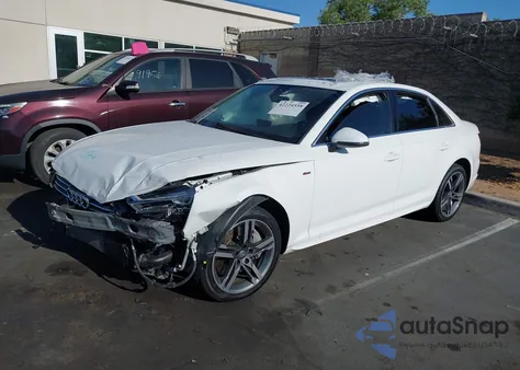 2017 Audi A4 2.0T Premium из США, поврежденный, VIN WAULNAF45HN043615